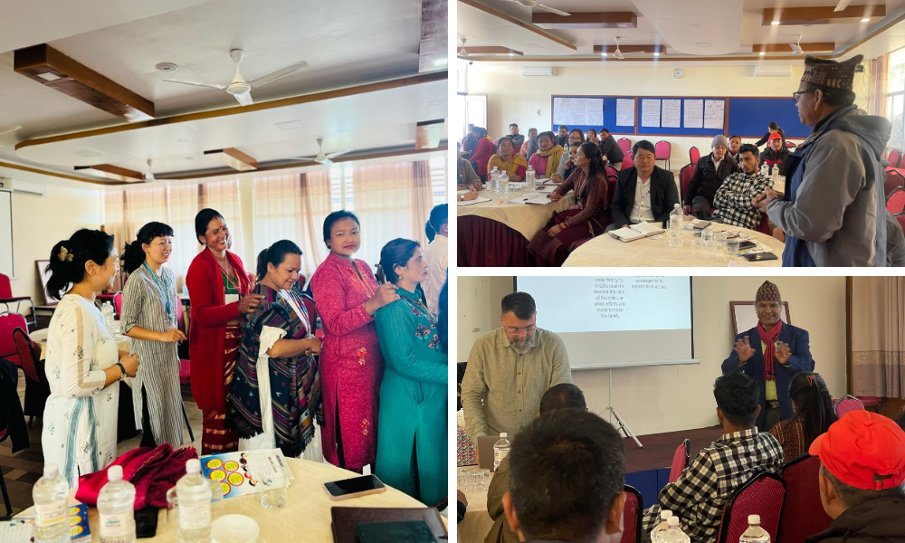 Nepal child protection and foster care workshop 